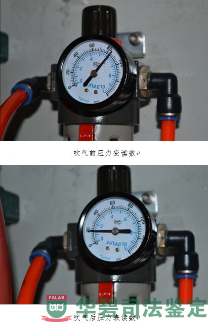現(xiàn)場(chǎng)氣槍工作試驗(yàn)圖片